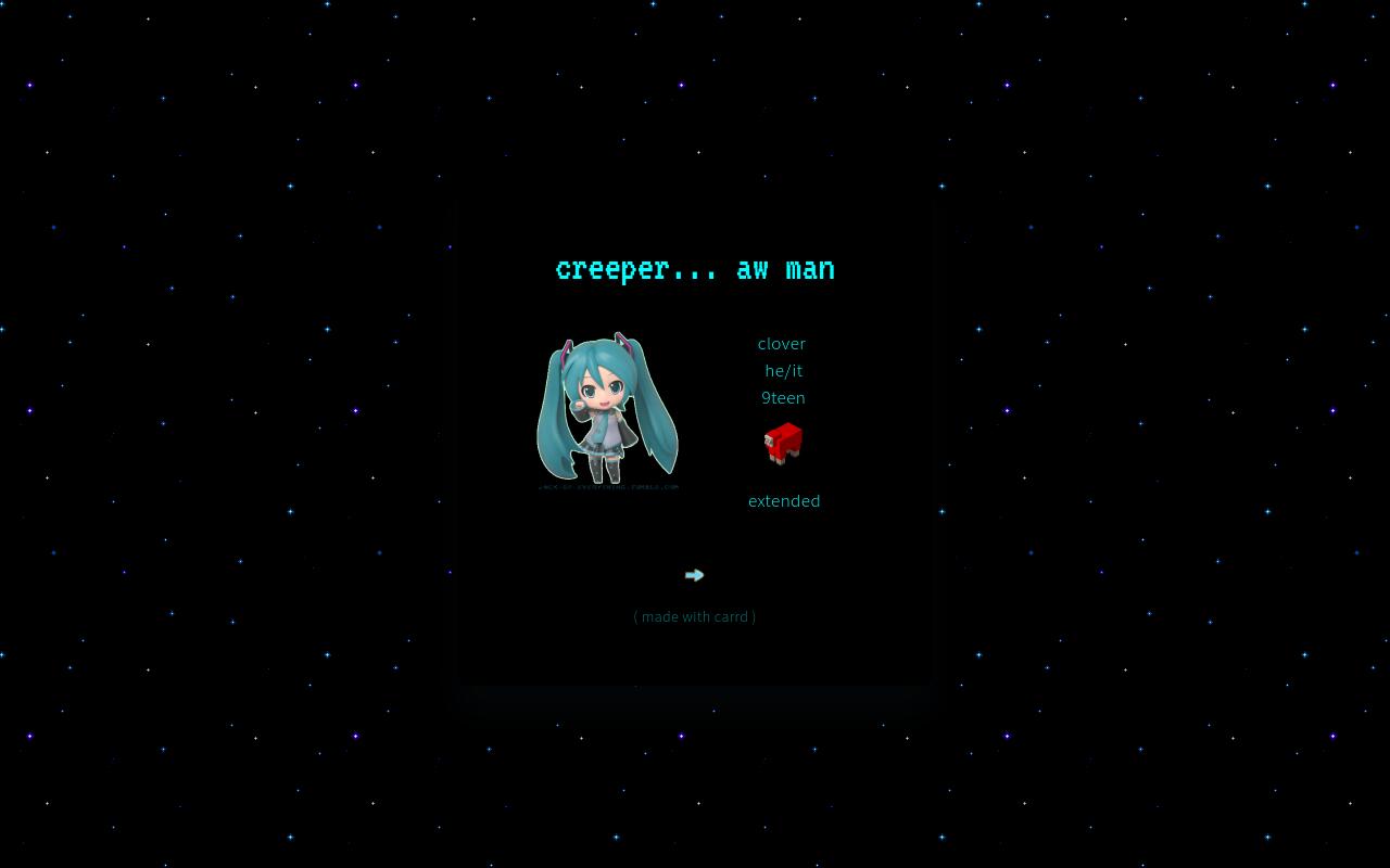 Carrd profile picture for @mining